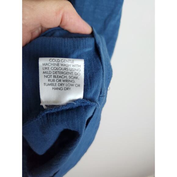 Indigenous Fair Trade Organic Cotton T-Shirt women's XL eco Friendly Lagenlook - Picture 5 of 7